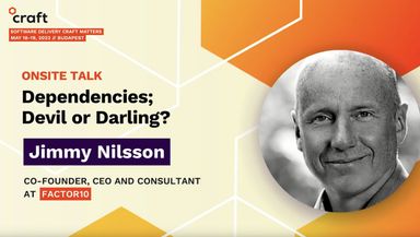 Jimmy Nilsson at Craft conference 2023